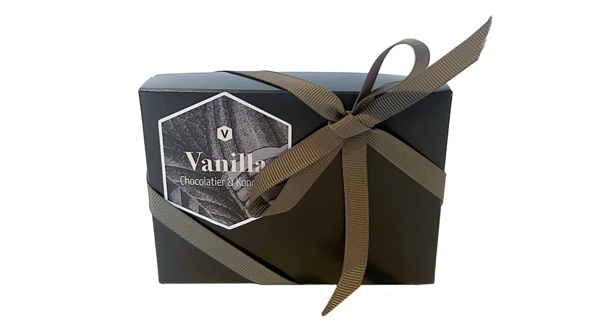 Vanilla Chocolatier - gaveæske med 12 stk fyldte chokolader