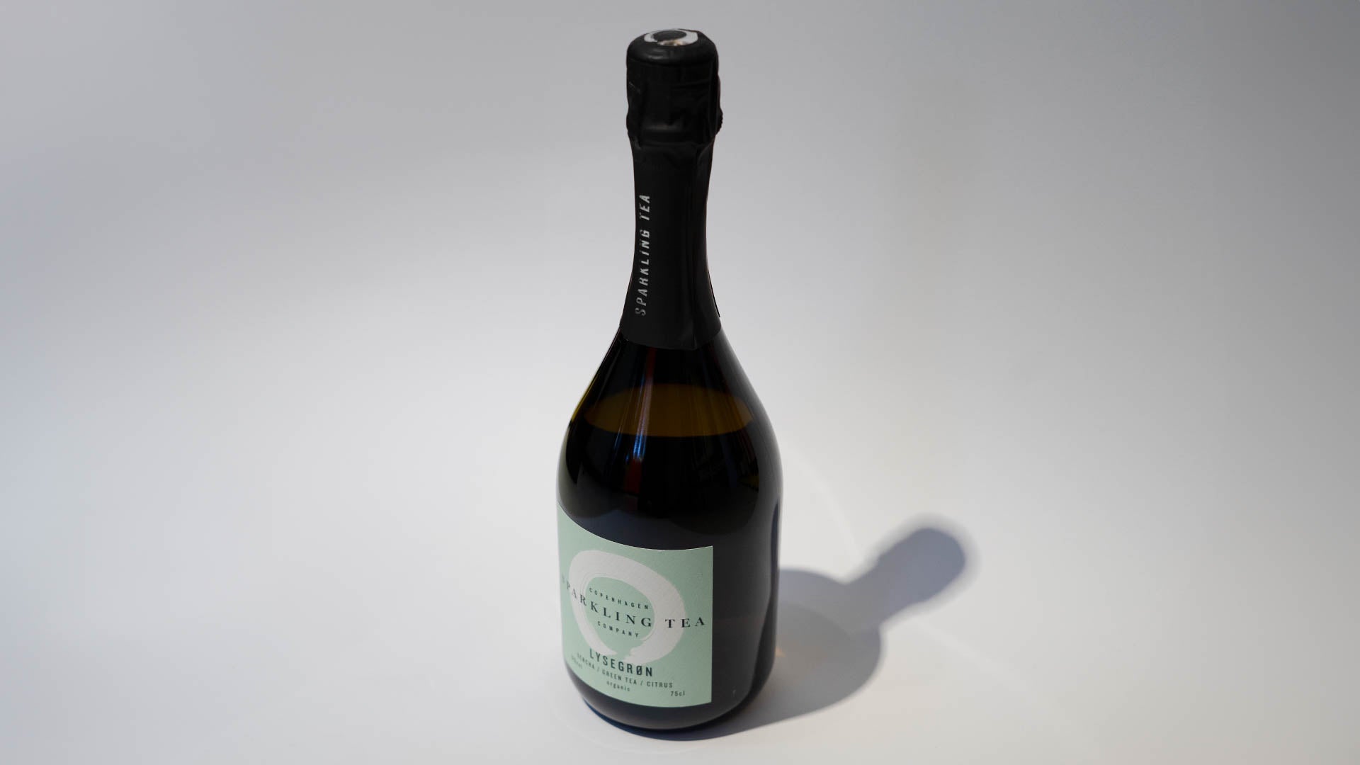 Copenhagen Sparkling Tea - Lysegrøn, 75 cl, økologisk