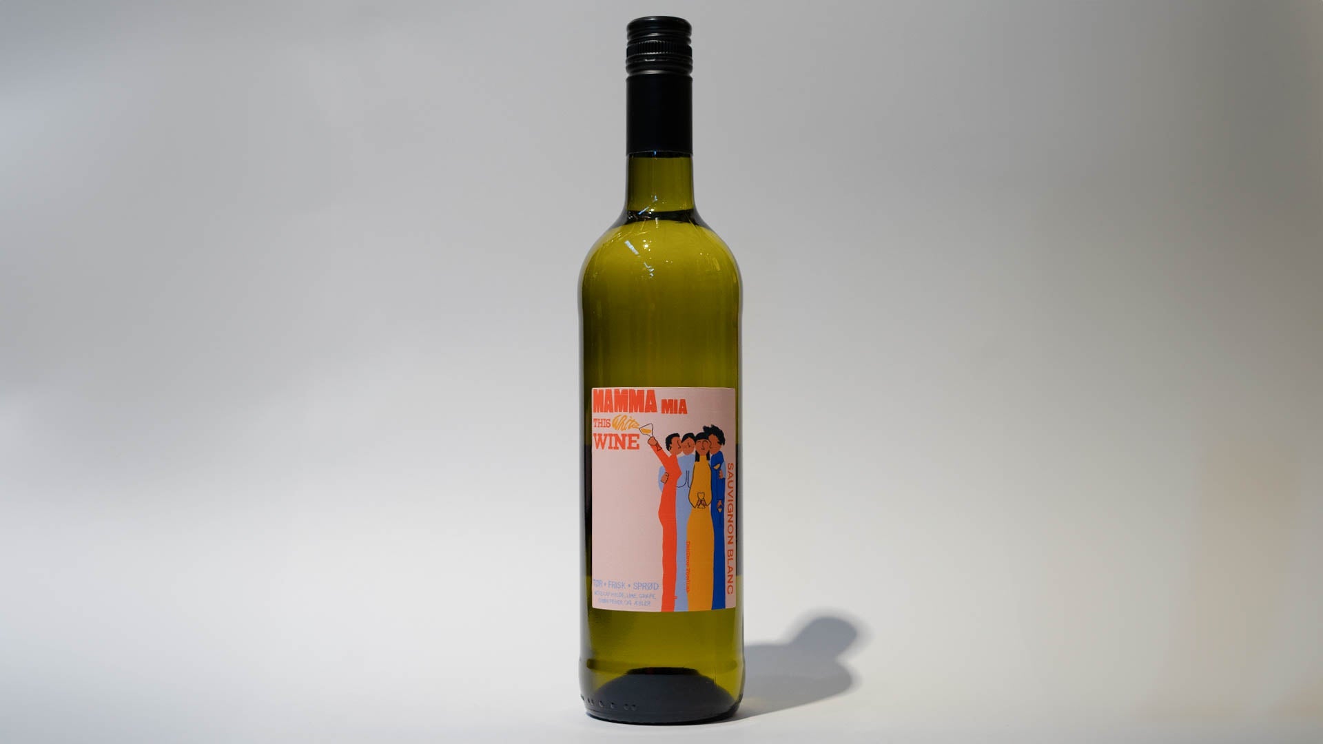 DeliDrop FoodLab mamma mia hvidvin på 75cl flaske